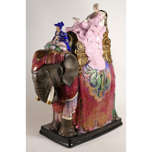 383 - Royal Doulton large prestige figure Princess Badoura HN2081, modelled by H Tittensor, H E Stanton an... 