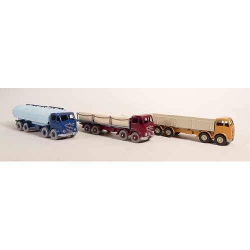 1713 - Vintage overpainted Corgi Supertoys Foden model toy lorries. (3)