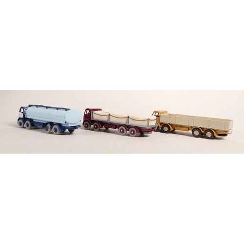 1713 - Vintage overpainted Corgi Supertoys Foden model toy lorries. (3)