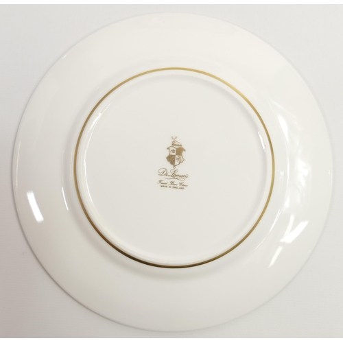 20 - De Lamerie Fine Bone China, heavily gilded special commision plates , specially made high end qualit... 