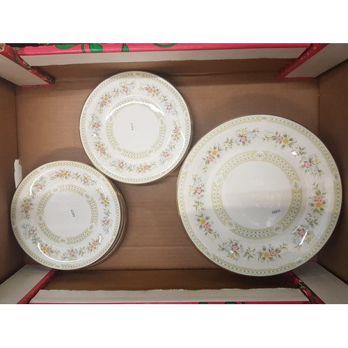 18 - Royal Albert Caroline Patterned large platter 41.5cm, seconds