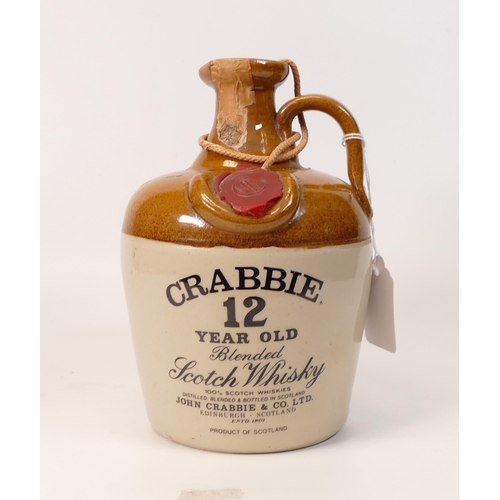 646 - 1970's Sealed John Crabbie & Co Ltd 12 year Old Blended Scotch Whisky