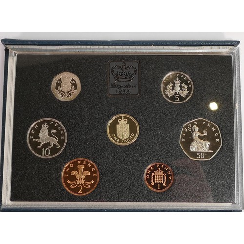 657 - A collection of United Kingdom proof coin sets by Royal mint. Comprising of 1983 x 2, 1984 x 2, 1985... 