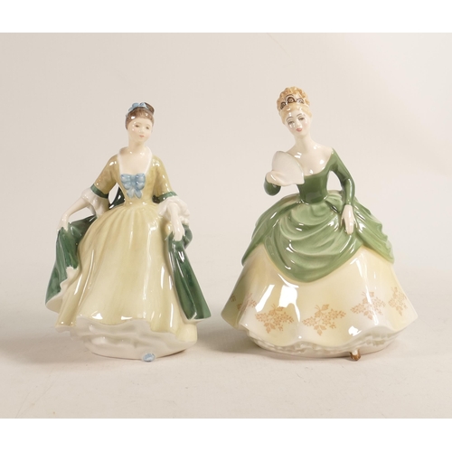 440 - Royal Doulton Lady Figures Elegance Hn2264 & Sorrie Hn2312(2)