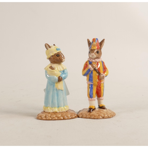 471 - Royal Doulton Bunnykins to include Punch Db234
and Judy DB235. Both limited edition, boxed with cert... 