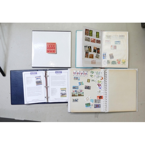 649 - A collection of mainly first day covers including some more recent ones contained in 4 matching albu... 