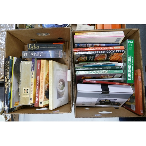 123 - A large collection of Cook Books & similar(2 trays)