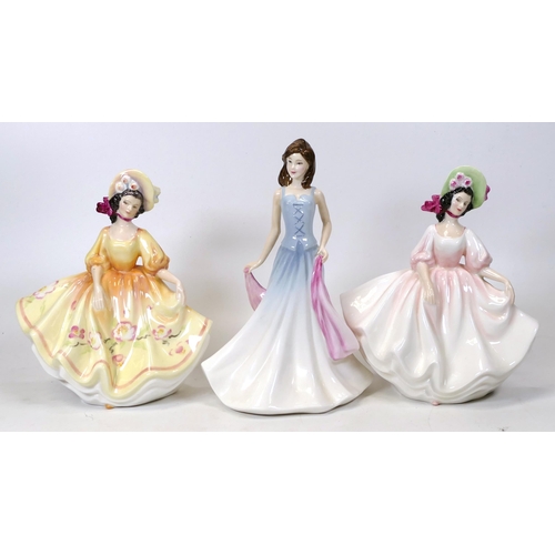 320 - Royal Doulton Lady Figures  Sunday best Hn2698, Isabelle Hn3716 & Sunday Best Hn2206(2nds)(3)