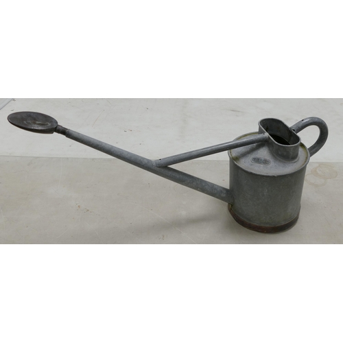 515 - Long Nosed Galvanized Watering Can