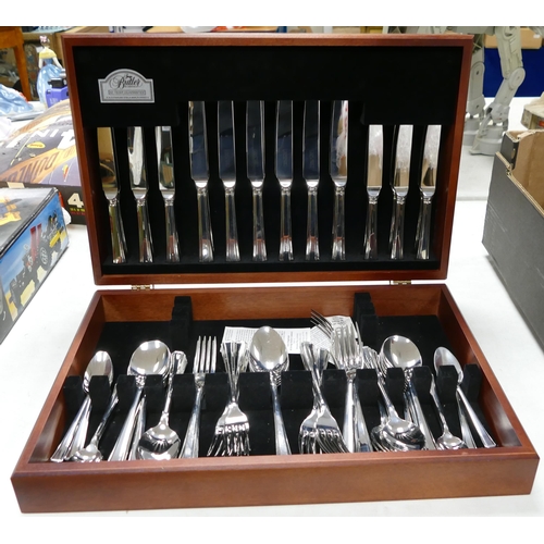 519 - Quality Butlers Branded Canteen of Cutlery