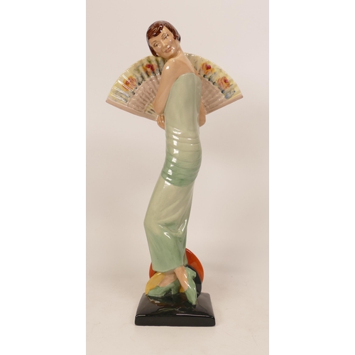 247 - Kevin Francis / Peggy Davies Limited Edition figure Lady With A Fan (modified by vendor)