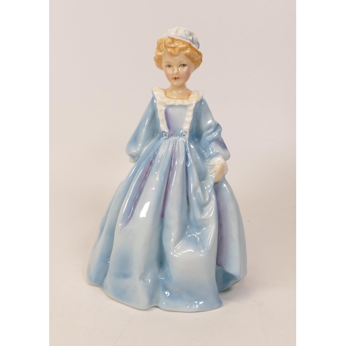 276 - Royal Worcester Child Figure Grand Mothers Dress