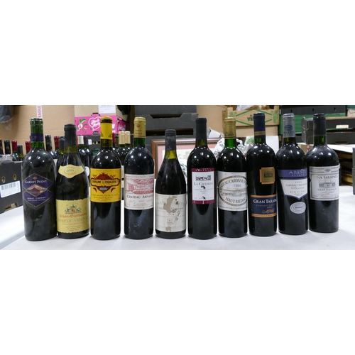 591 - A collection of vintage wines to include 1997 Chateau Arnauld, 2004 Domaine La Cigaliere, Vina , 199... 