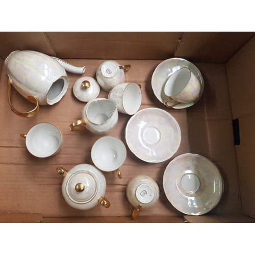 15 - Czeckoslovakian fifteen piece tea service (1 Tray)