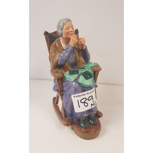 189 - Royal Doulton Character Figure Stitch in Time Hn2352