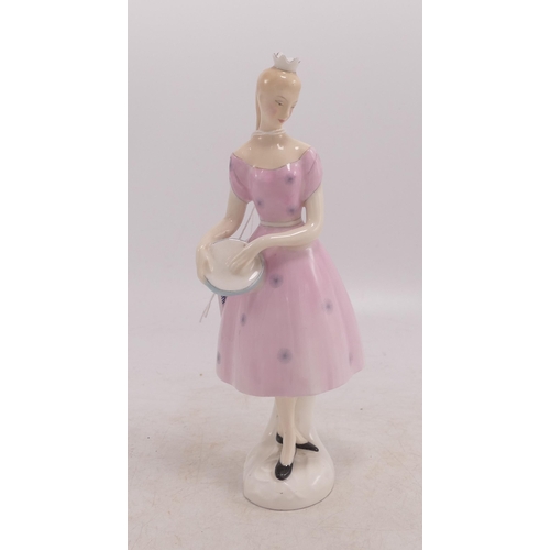 479 - Royal Doulton Figure Columbine HN2185 in Pink Colourway