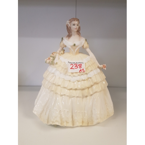 238 - Coalport limited edition figure Lily (un-numbered).