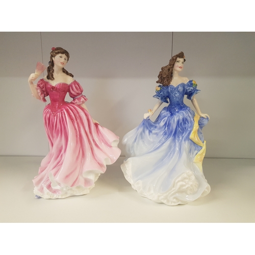 312 - Royal Doulton Figures, Figure of the Year 1998 'Rebecca' HN4041 together with 'Lauren' HN3975 (Both ... 