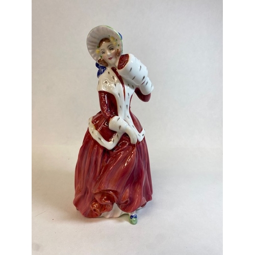 170 - Royal Doulton lady figure, 'Christmas Morn', HN1992