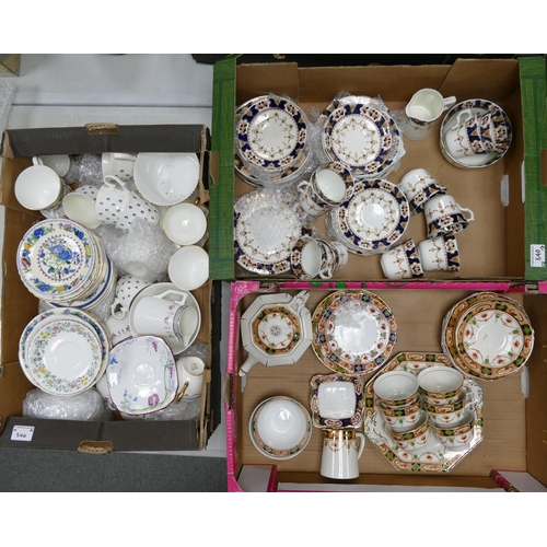 540 - Mixed Collection of ceramic items to include a large quantity of late victorian service ware etc. (3... 