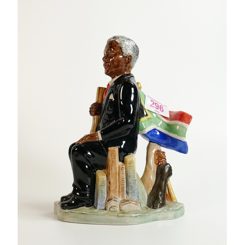 296 - Kevin Francis limited edition Toby jug Nelson Mandela, limited edition