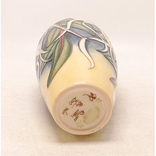 39 - Moorcroft vase in the Allegria design, dated 2001,h.20cm.