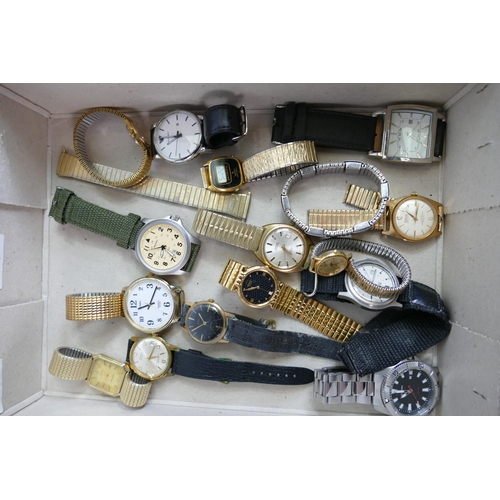 751 - 16 x ladies & Gents fashion watches includes Sekonda, Montine, Longines etc.