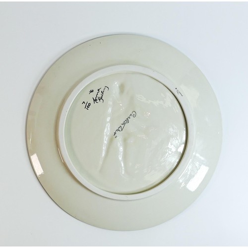 7 - Lorna Bailey for Carltonware Mephistopheles pattern large charger, limited edition, diameter 34cm