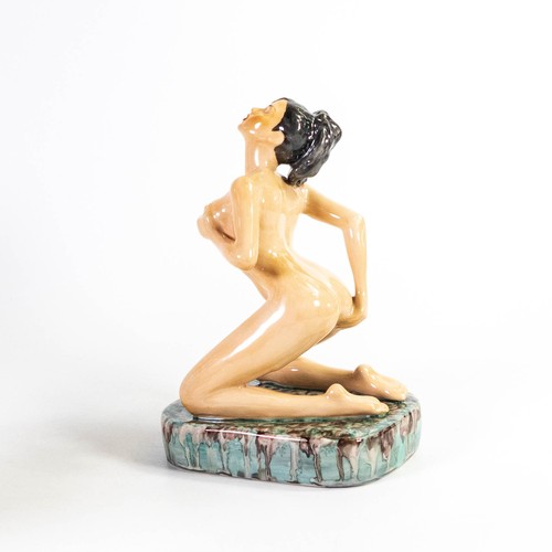 286 - Peggy Davies erotic Lolita figurine, artist original colourway 1/1 by Victoria Bourne