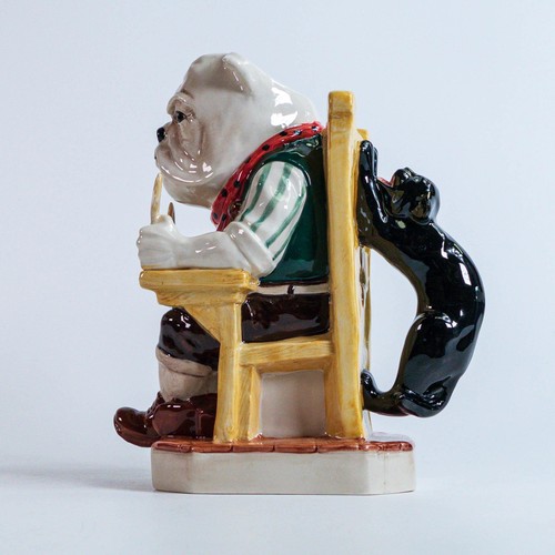 295 - Kevin Francis ceramics model of a white bulldog 