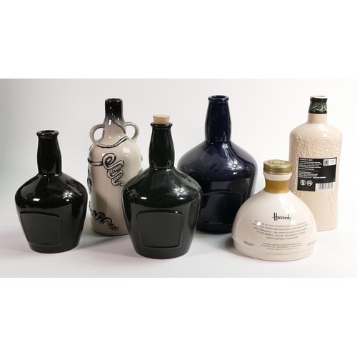 330 - Wade Whisky & Rum themed ceramic decanters including Kraken, Highland Park, damaged limited edition ... 