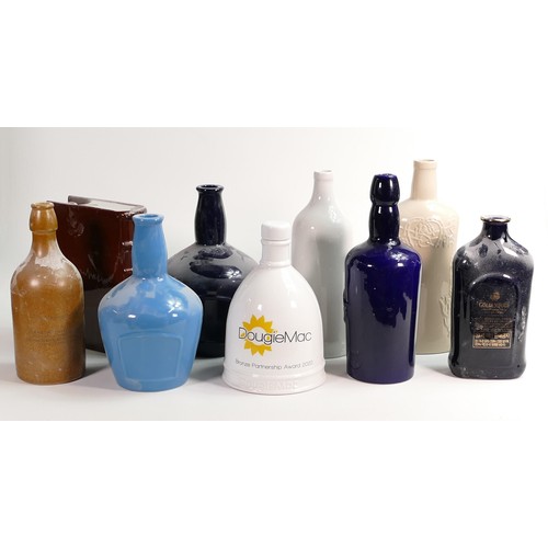 344 - Wade Whisky & Rum themed ceramic decanters including - 2020 Business Award themed item, Norfolk Gin,... 