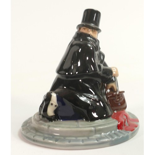 355 - Wade prototype Jack the Ripper limited edition figure for S&A Collectables Ltd., hand written date t... 