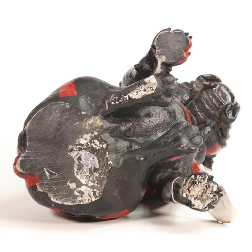 360 - North Light large resin figure of an English Bulldog Puppy, height 19cm. This was removed from the a... 