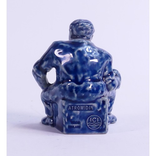 398 - Wade England ICI Man porcelain figurine Imperial Chemical Industries Antromidin, height 8.5cm. These... 