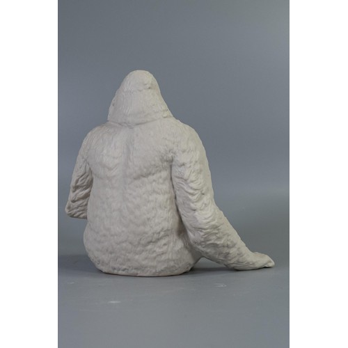 434 - Wade World of Survival bisque figure of a gorilla, height 13cm. This was removed from the archives o... 