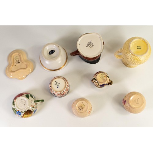 453 - A collection of Wade items to include - Jimmy Edwards character jug, Bramble condiment set and jam p... 