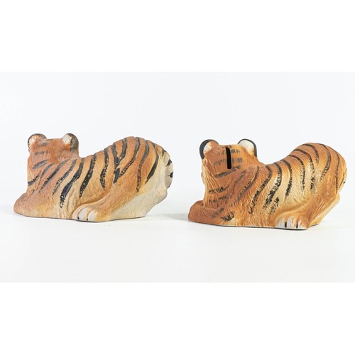 475 - Wade model of a matt tiger produced for Esso, The Tiger Trust & David Shepherd Conservation Foundati... 