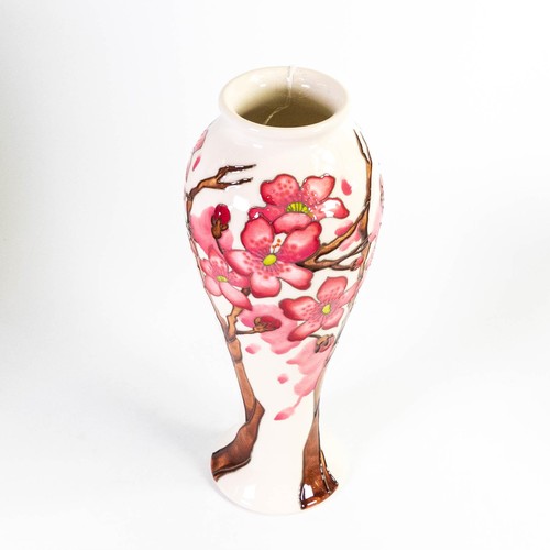 538 - Moorcroft Confetti vase, Number 18 of a special edition, designed and signed by Emma Bossons. Height... 