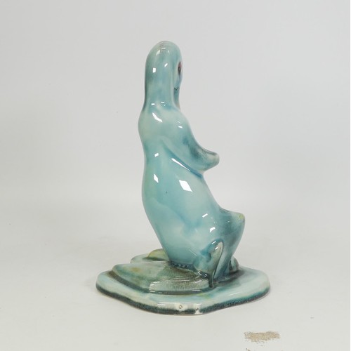 687 - Beswick model of a stylized duck on base 317. Height 21cm, crazing