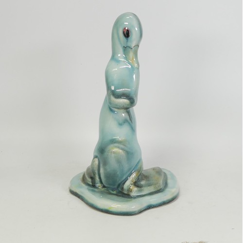 687 - Beswick model of a stylized duck on base 317. Height 21cm, crazing