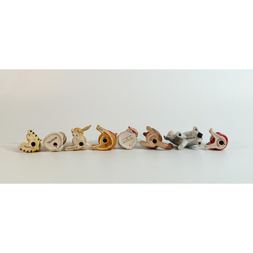 701 - Beswick Winnie the Pooh characters comprising - Christopher Robin, Winnie the Pooh, Tigger, Piglet, ... 