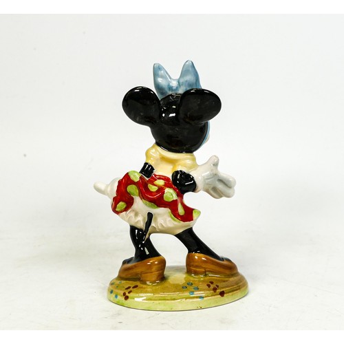 702 - Beswick Disney Minnie Mouse figurine, gold oval backstamp