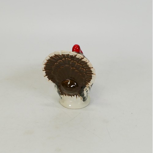 726 - Beswick model of a miniature bronze turkey 2067