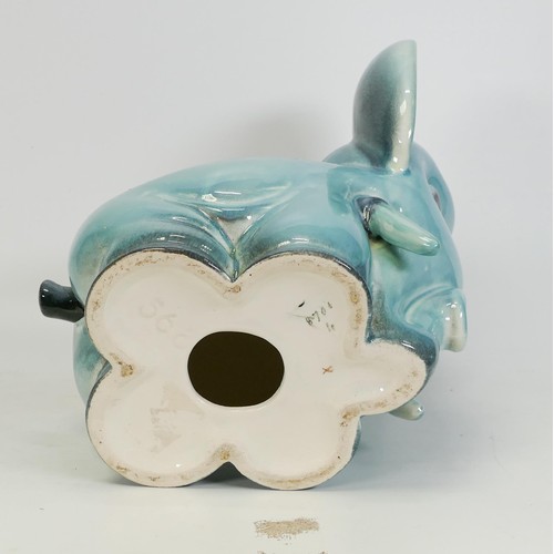 727 - Beswick large blue comical elephant 568