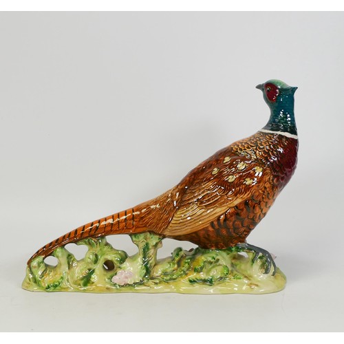 728 - Beswick large pheasant on floral base 1225. 1st version