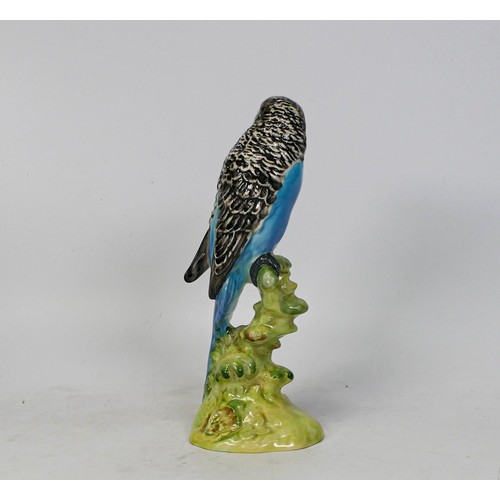 750 - Beswick blue budgie facing left 1216