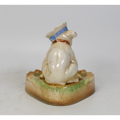 754 - Beswick bulldog ashtray with sailors hat on 810