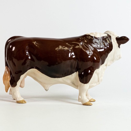 776 - Beswick Polled Hereford bull 2549A