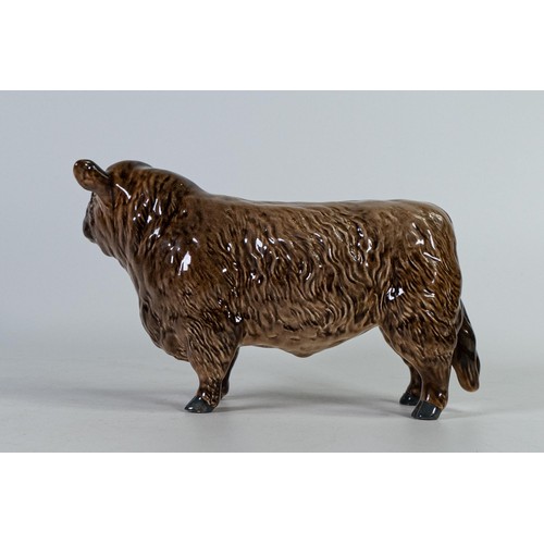 779 - Beswick Silver Dunn Galloway bull 1746C, darker dunn colourway.